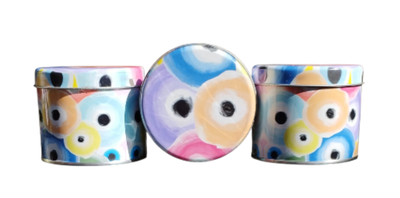 Lata ojos turcos colores 5 x 6 cm