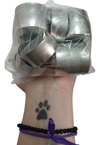 20 chapitas para velas de noche