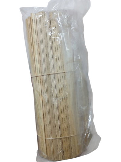 100 varillas de pino 23 cm
