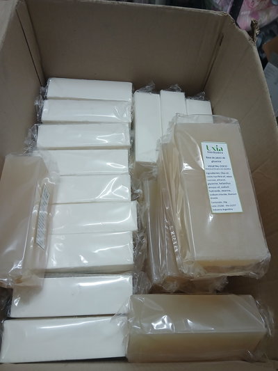 Caja 24 barras glicerina jabon mixta