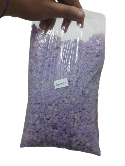 1 KG sal de baño aromatica LAVANDA