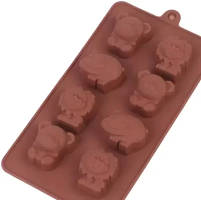Molde silicona bombones animalitos