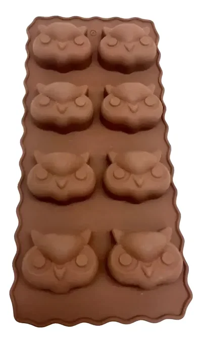 Molde silicona buhos