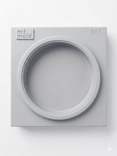 Molde termoformado circulo 