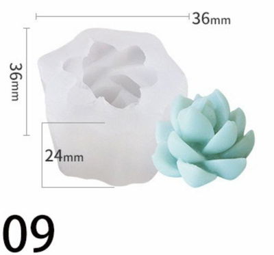 molde suculenta modelo 2