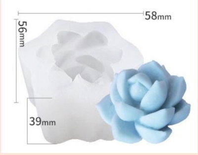 Molde suculenta modelo 3