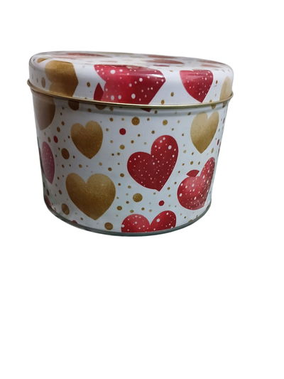 Lata corazones 10x12 cm