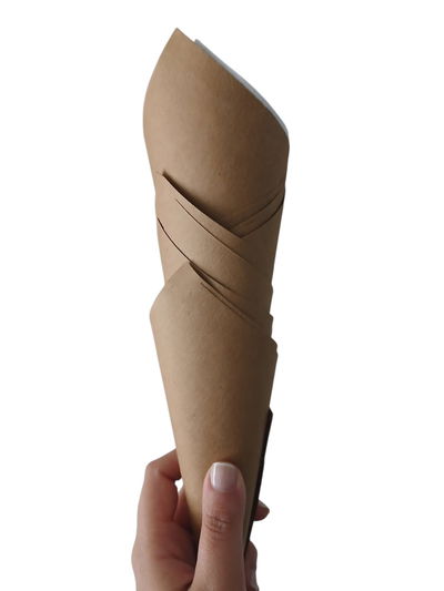 10 CONITOS DE MADERA PARA VELAS SOUVENIRES