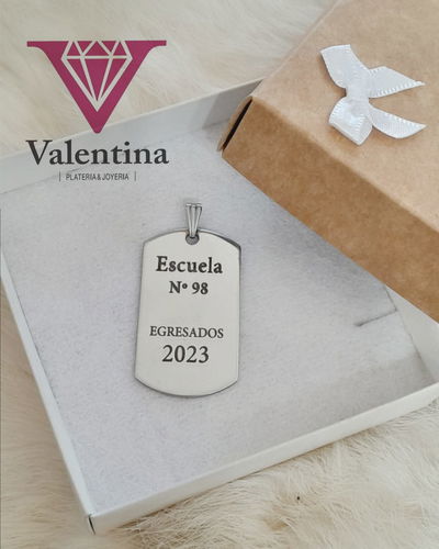 Medalla de Acero Quirúrgico Colegios