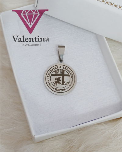 Medalla de Acero Quirúrgico Colegios