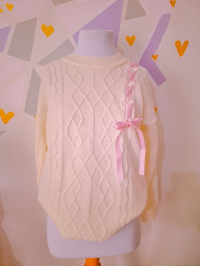 Sweater Oversize coquette🎀