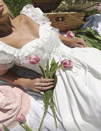 Vestido Cisne Blanco💖