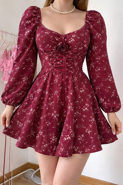 Vestido Bordo💖