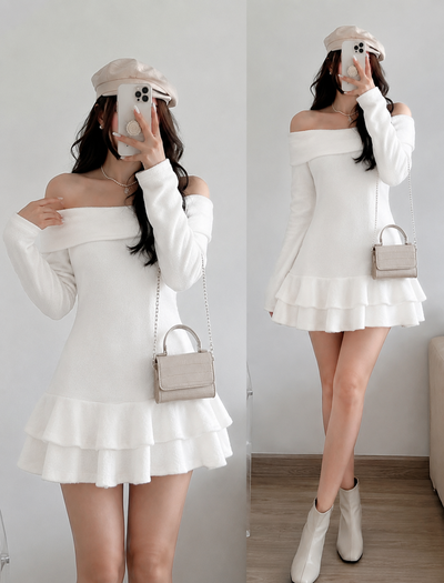 Vestido doble volado💖