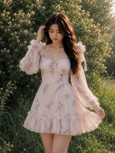 Vestido manga desmontable💕