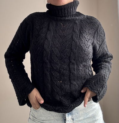 Poleron Isadora negro