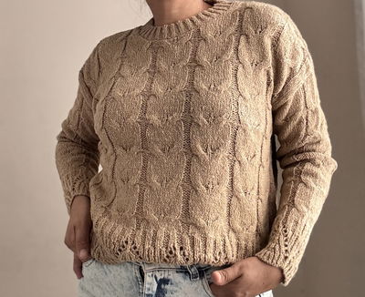 Sweater Dharani camel