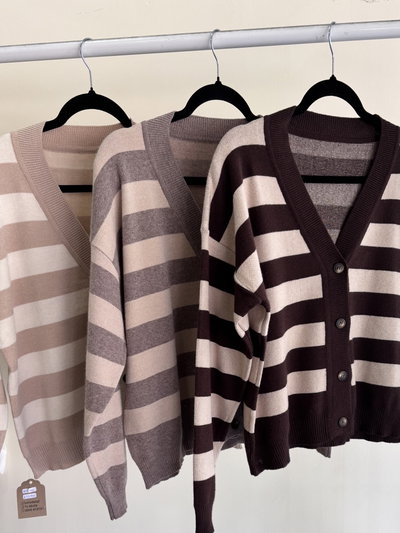 Cardigan Rayas Soft