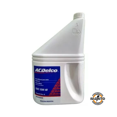 Aceite AcDelco 15w40 4L