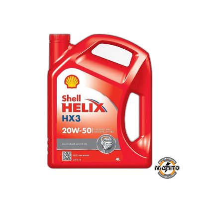 Aceite Shell Helix  hx3 20w50 4L