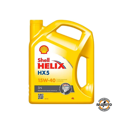 Aceite Shell Helix  hx5 15w40 4L