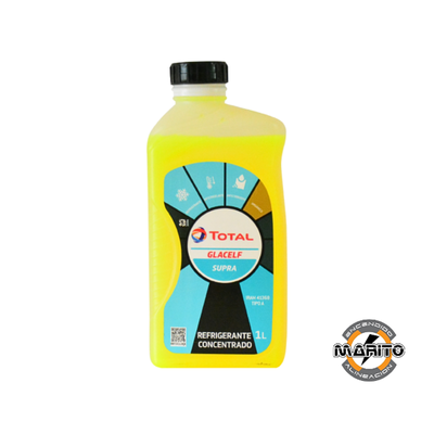 Liquido refrigerante Total amarillo fluor 1L