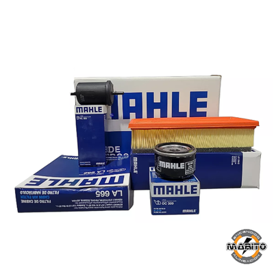 Kit de 4 filtros Mahle Volkswagen