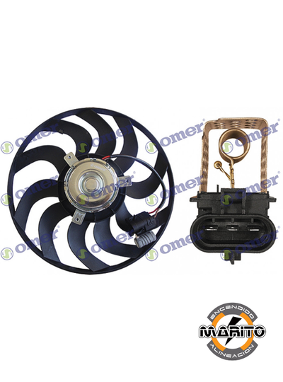 ELECTROVENTILADOR DE AIRE ACONDICIONADO Chevrolet Corsa-Cruze-Agile EV-433