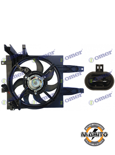 ELECTROVENTILADOR DE AIRE ACONDICIONADO Palio-Siena-Idea EV-446