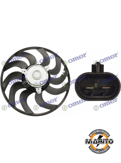ELECTROVENTILADOR DE AIRE ACONDICIONADO Fiat Palio-Uno-Mobi-Grand Siena EV-524