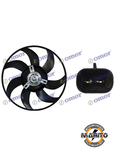 ELECTROVENTILADOR DE AIRE ACONDICIONADOFiat Palio-Fiorino Furgon EV-227