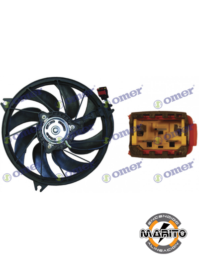 ELECTROVENTILADOR DE AIRE ACONDICIONADO Peugeot 206 - 207 - Hoggar EV-234