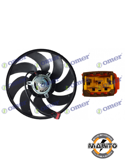 ELECTROVENTILADOR DE AIRE ACONDICIONADO Peugeot 206 - 207 - Hoggar EV-212