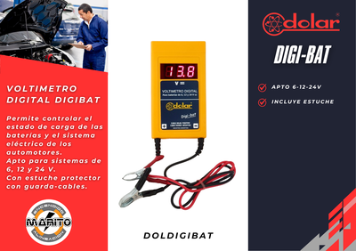 VOLTIMETRO DIGITAL DIGIBAT