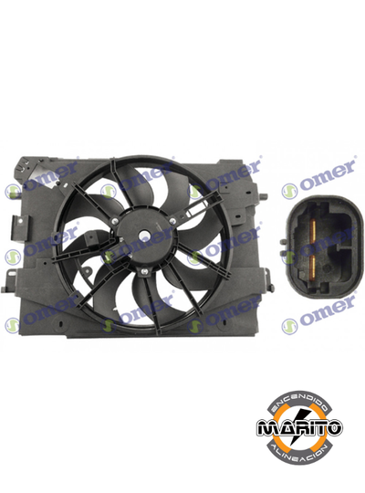 ELECTROVENTILADOR DE AIRE ACONDICIONADO Renault Logan - Sandero EV-528