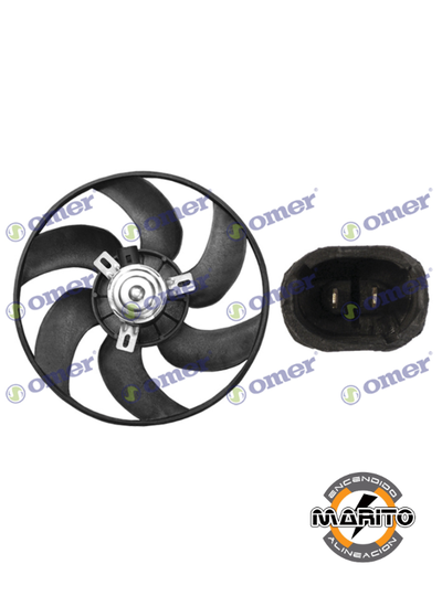 ELECTROVENTILADOR DE AIRE ACONDICIONADO Renault Clio II - III - Mio EV-204