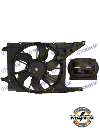 ELECTROVENTILADOR DE AIRE ACONDICIONADO Renault Clio-Kangoo-Logan-Sandero EV-456