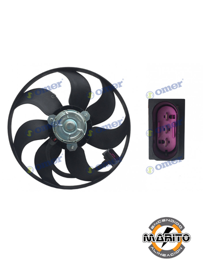 ELECTROVENTILADOR DE AIRE ACONDICIONADO Volkswagen Bora-Golf EV-511