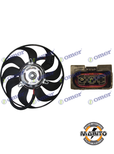ELECTROVENTILADOR DE AIRE ACONDICIONADO Volkswagen Bora-Golf-Turbo EV-279