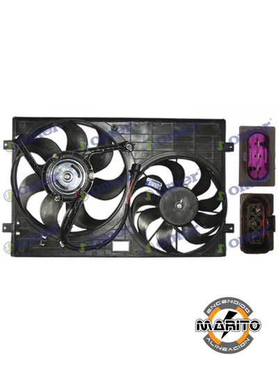 ELECTROVENTILADOR DE AIRE ACONDICIONADO Volkswagen Suran-Crossfox-Fox EV-289