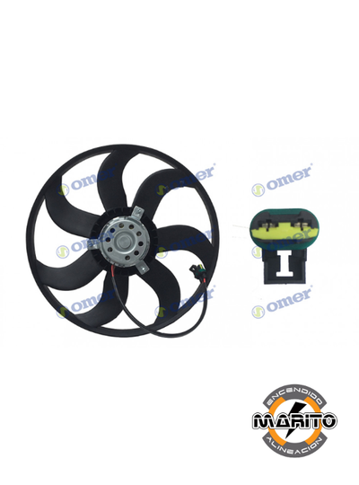 ELECTROVENTILADOR DE AIRE ACONDICIONADO Volkswagen Fox-Suran-Goltrend EV-462