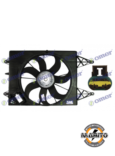 ELECTROVENTILADOR DE AIRE ACONDICIONADO Volkswagen Gol trend EV-288