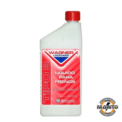 Liquido de freno Wagner (tipo 3) 1L
