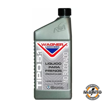 Liquido de freno Wagner (tipo 5.1) 1L