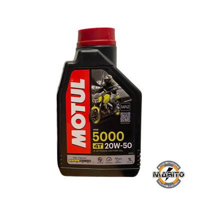 Aceite Motul 20w50 5000 4T 1L