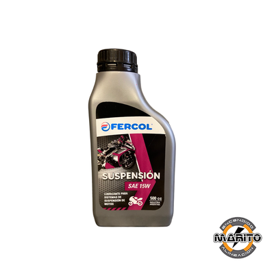 Lubricante para sistema de suspensión de motos 500cc
