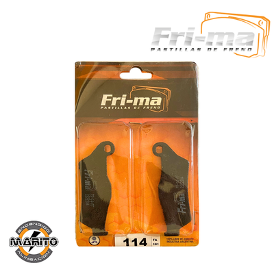 Pastilla de freno de 16 / Husqcarna / Husaberg / KTM