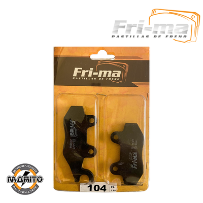 Pastilla de freno de YZ 125-250 / Suzuki RM 125 / Kawasaki KX 125
