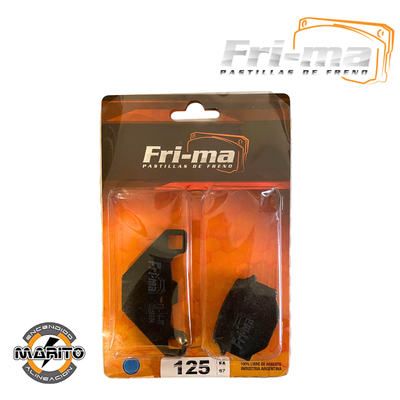 Pastilla de freno de Kawasaki KX 125- KL 250- KX 250- KL 650- KL 600- KXT 250- KLF 300