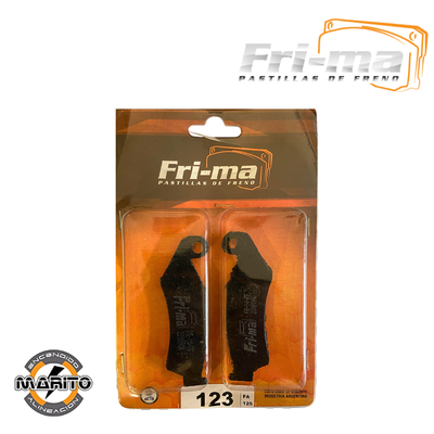 Pastilla de freno de CMR 50-75-150 / AX1 / CR250 87-94 / XL 250